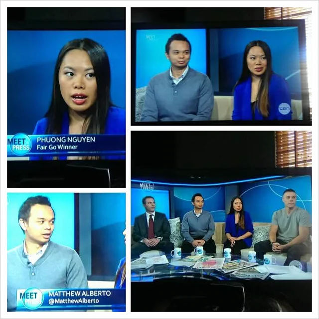 Network Ten — “Meet the Press” panel